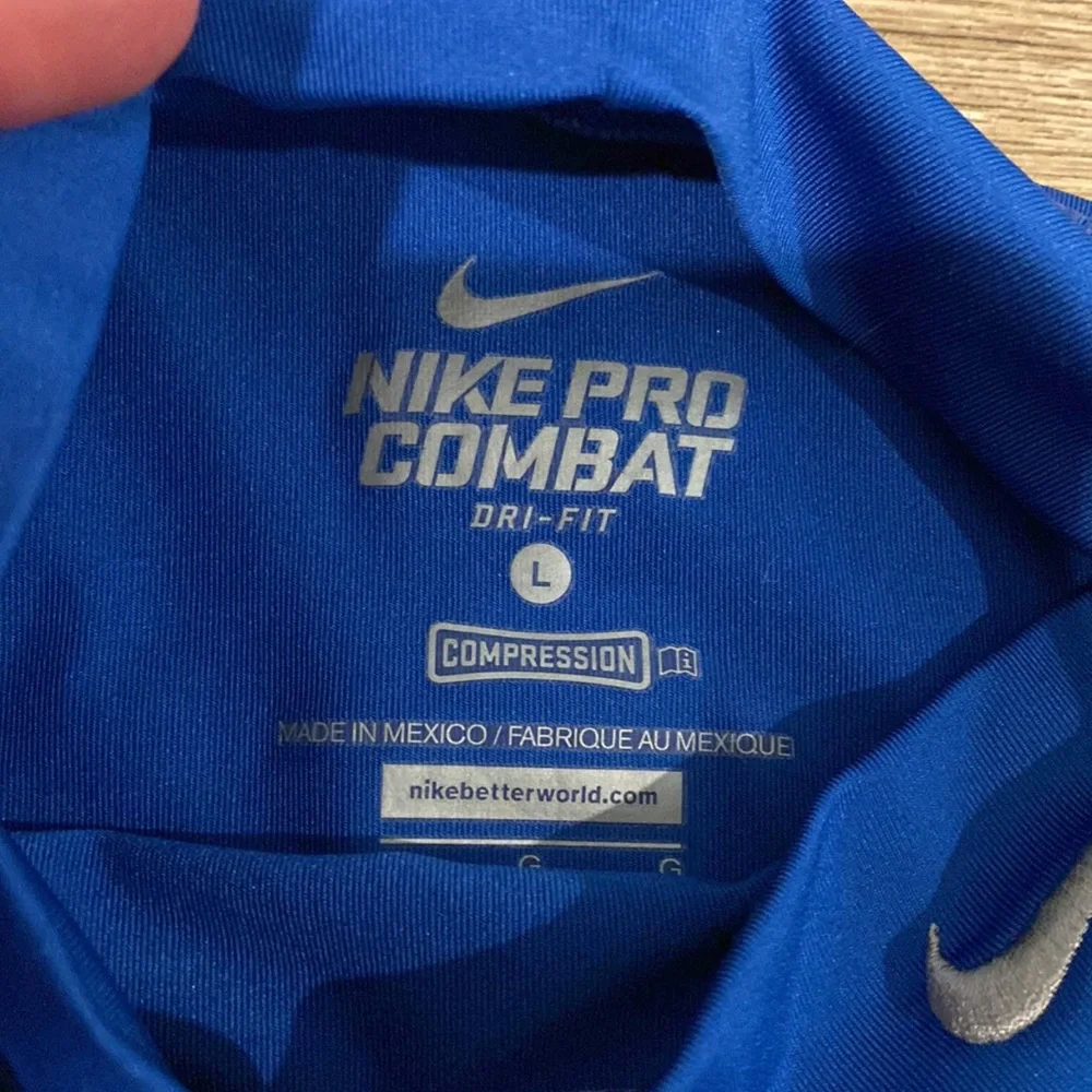 Nike Pro Combat Dry Fit Compression L/S Size L - Picture 4 of 5